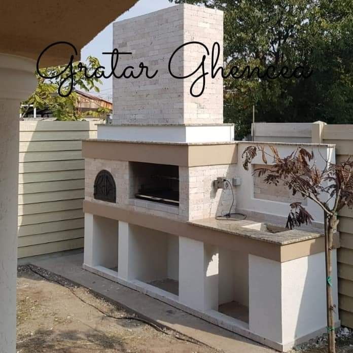 Gratare,zidite,caramida ,moderne.seminee