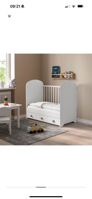 Patut si saltea bebe Ikea Gonatt NOU