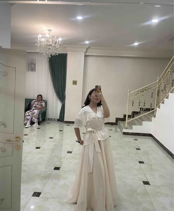 Платье торжественное дизайнерское-размер S