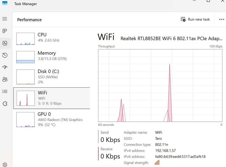 Лаптоп HP Probook 445 G9 с 6-ядрен Ryzen 5-5625U и 14'' FHD 256/16GB