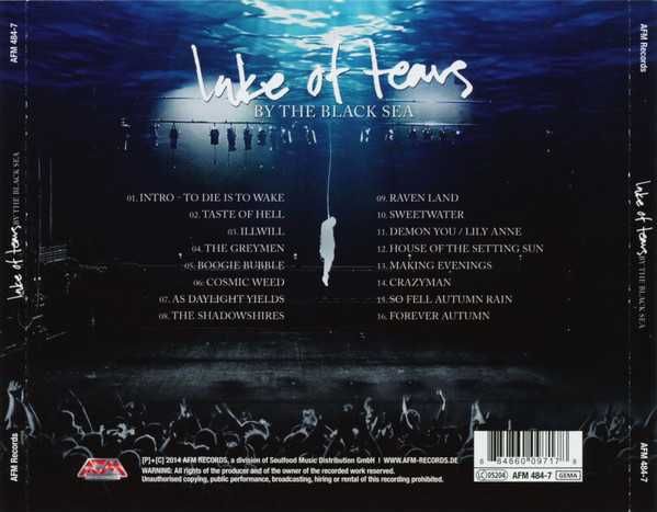 CD+DVD Lake of Tears - By The Black Sea (Live Arenele Romane 2013)