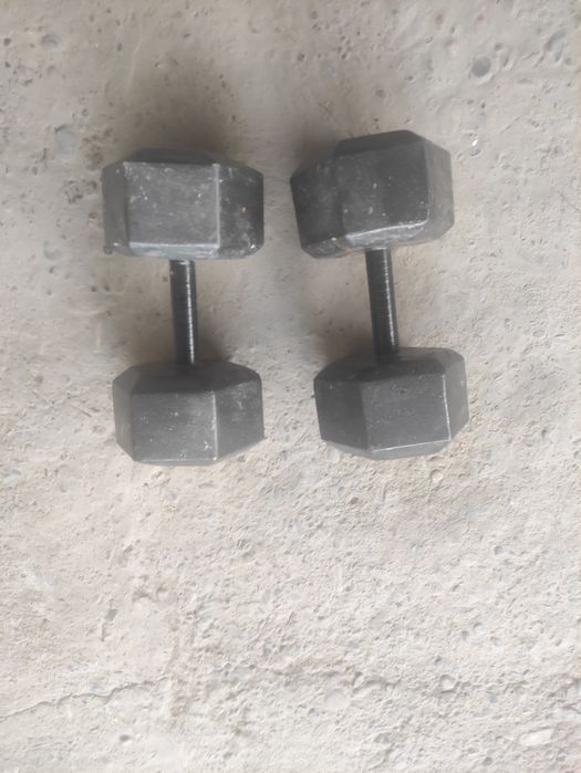 Gantel 15 kg dan 2 ta