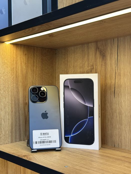 айфон 16 про черный 256гб