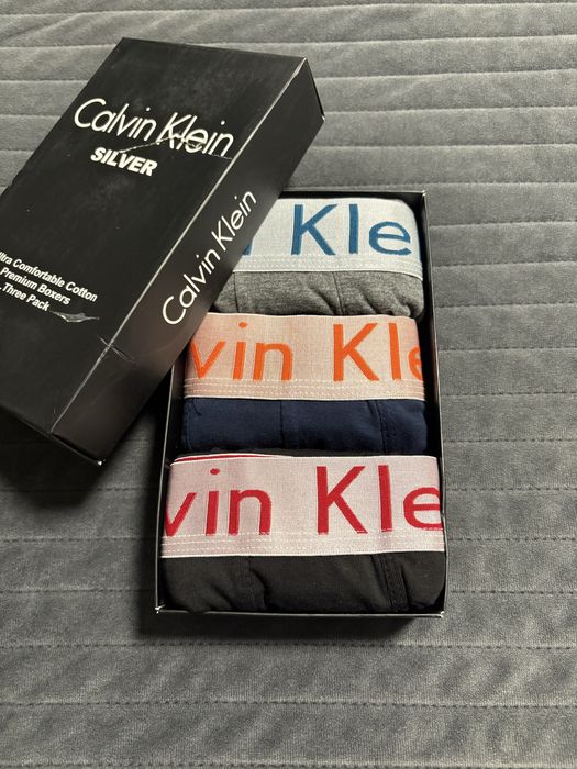 Set 3 Perechi Boxeri Calvin Klein Marime XXL