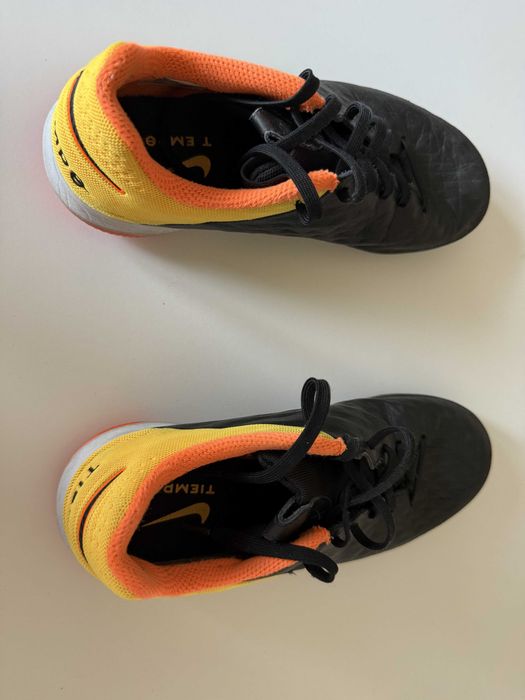 Футболни обувки Nike React Tiempo Legend 8 Pro IC (кожа)+кутия. Размер 40.5