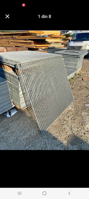Gratare ( grilaje) metalice galvanizate ideale pentru trepte și spălăt