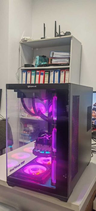 Мощен Геймърски Компютър Ryzen 5 7500X3D/32Gb DDR5/1TB SSD Corsair/RTX 3070TI/WIFI & BT/Гаранция