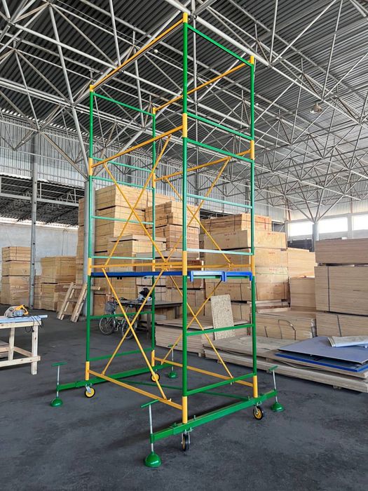 Изготовление вышек тур, лесов на колесах с поддонами, и ограждением