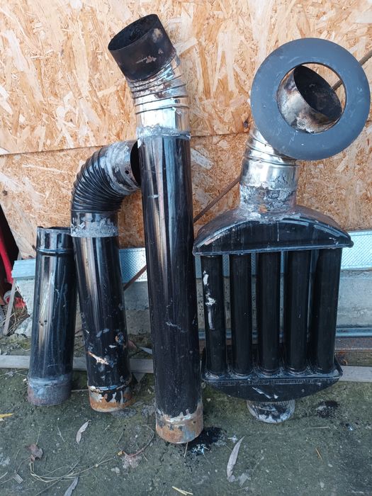 Vând recuperator căldură și accesorii  folosite un  an.