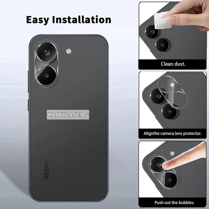 Xiaomi Poco X8 Pro / X8 Pro Max / M8 Pro 5G / 3D 9H Стъклен протектор за камера