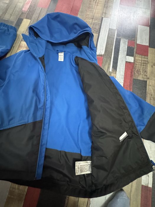 Детско ски яке 100 - синьо