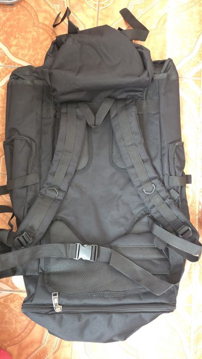 Rucsac Militar ,Negru/Tactic 80 /100 L /Multifunctional /Drumeții, Nou