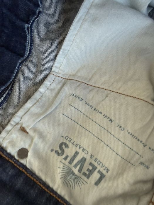 Blugi LEVIS Made&Crafted Slim Albastru Barbati | Marime 33 x 32 (Talie 88 cm)