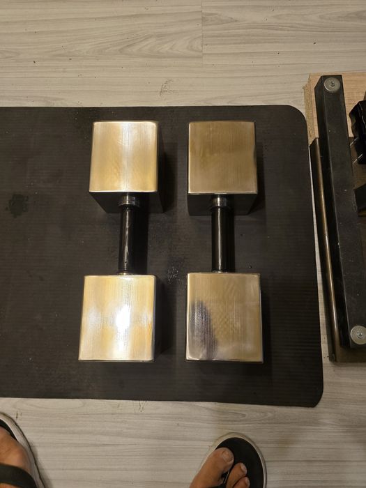 Дъмбели 2х12.5кг.и 2х15кг. Уникални