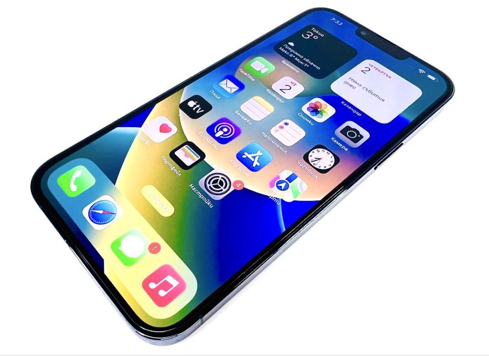 Apple iPhone 13 Pro Max 1TB Sierra Blue Перфектен! Гаранция!
