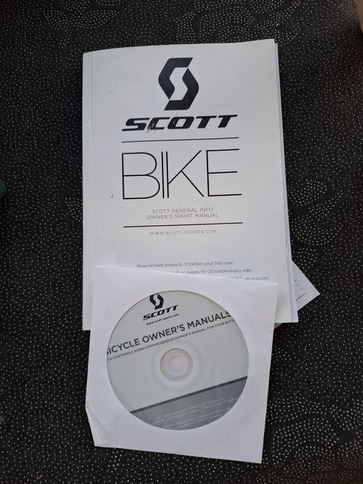 Шоссейный велосипед Scott