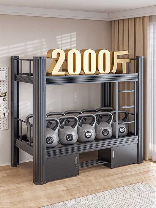 Metall ikki qavatli karovat, har qavat 500 kg gacha