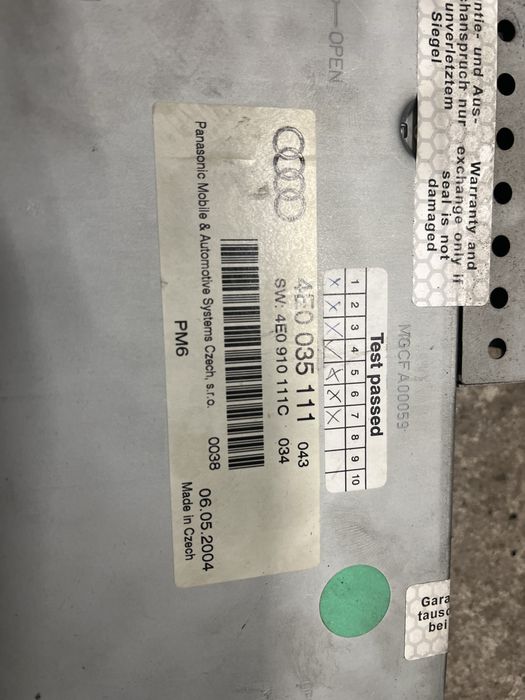 Навигация Audi A6 C6