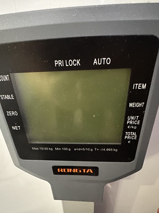 Весы торговые электронные