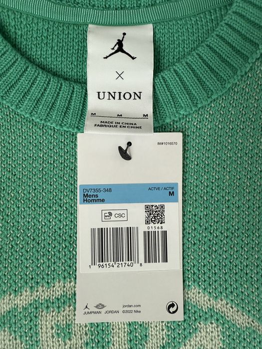Пуловер JORDAN x UNION LA - 100% автентичен !