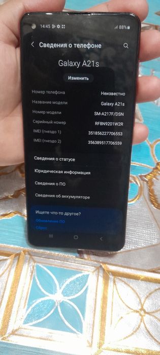 Samsung a 21S sotiladi