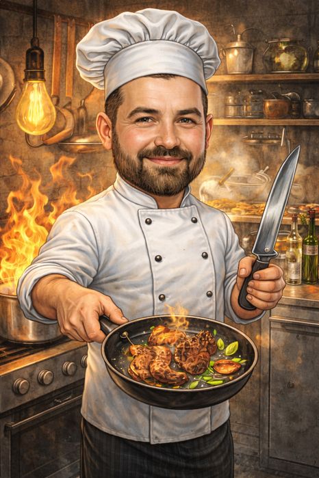 Полуреалистични карикатури