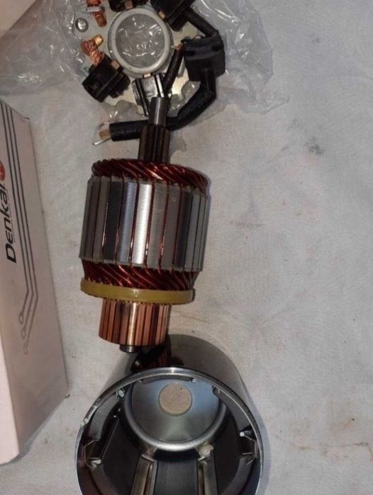 Rotor/solenoid electromotor/platou carbuni Logan 1,5 E3-DCI