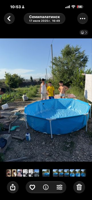 Бассейн продам каркасный