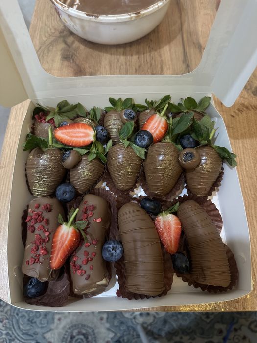 Клубника в бельгийском шоколаде