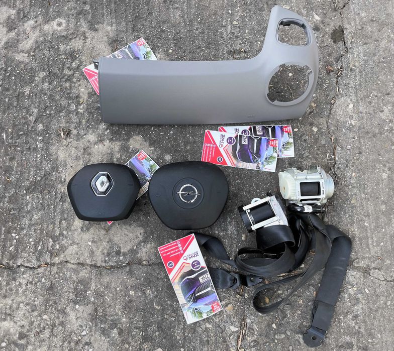 Opel Vivaro / Renault Trafic - kit airbag - set centuri de siguranta