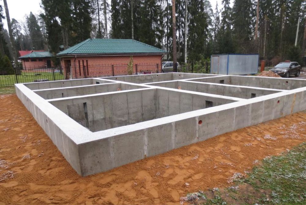 Фундамент Куямыз, бетон