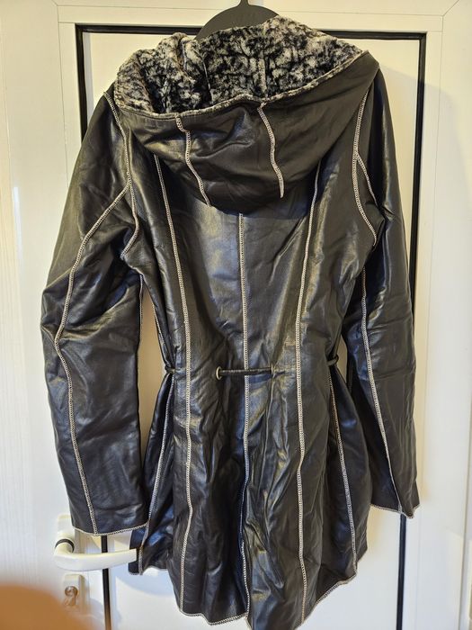 Пролетно яке от естествена кожа