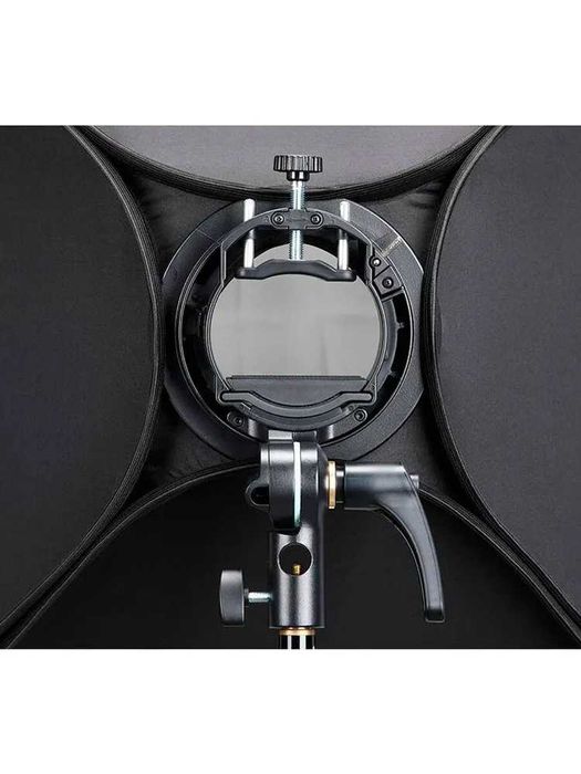 Софтбокс Godox 40х40 60х60 80х80 для на камерных вспышек + адаптер S2