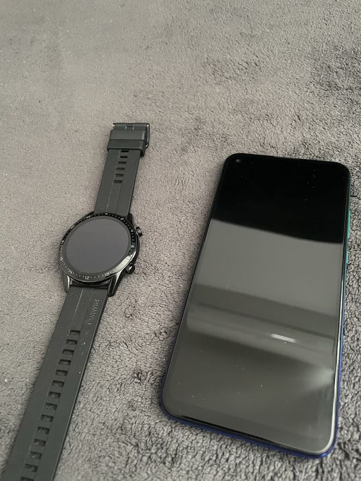 Huawei P40 lite E + ceas Huawei GT2