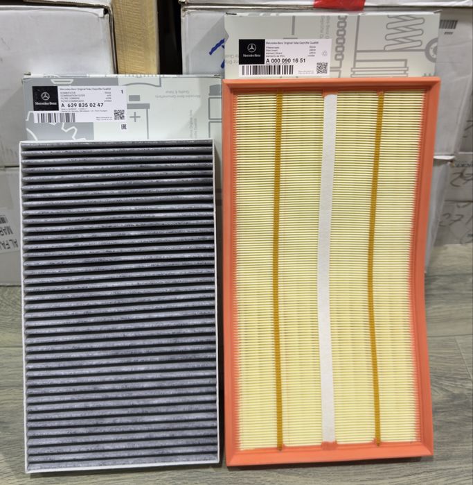Воздушный, Салон, Мой, масленный фильтр на Мерседес Бенз