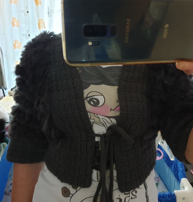 Жилетка-Естествен косъм