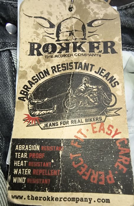 Blugi moto noi cu Kevlar si protecții, Rokker The Donna Grey, W29L34