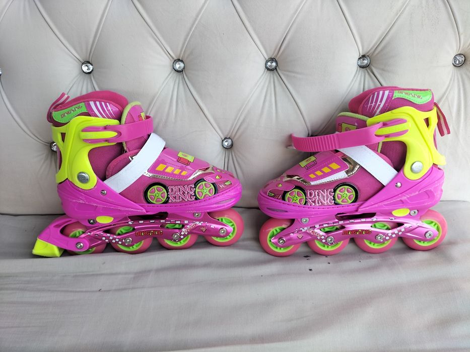 Роликовые коньки в комплекте