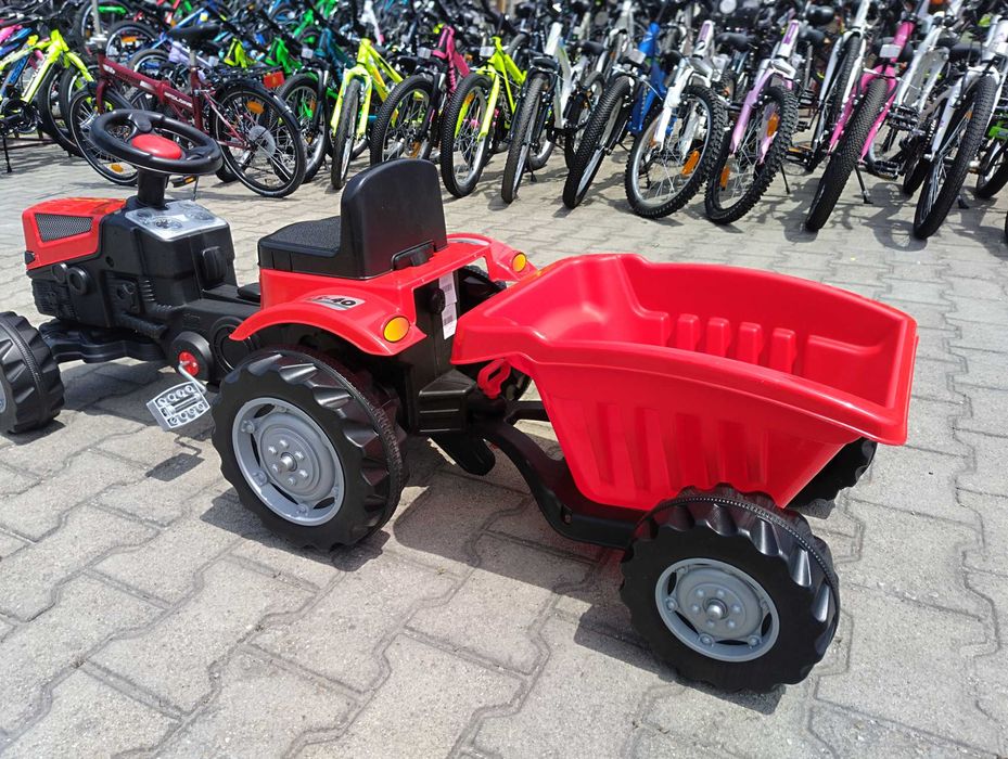 PILSAN Трактор с ремарке PLS-40 червен