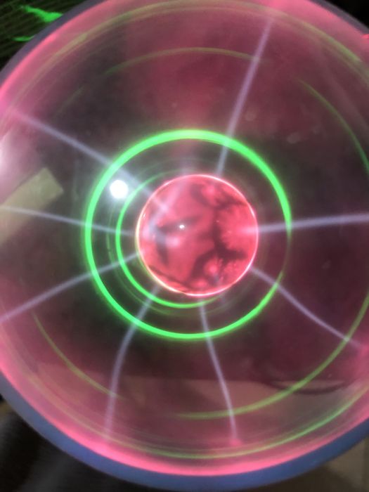 Лампа с молниями, ночник