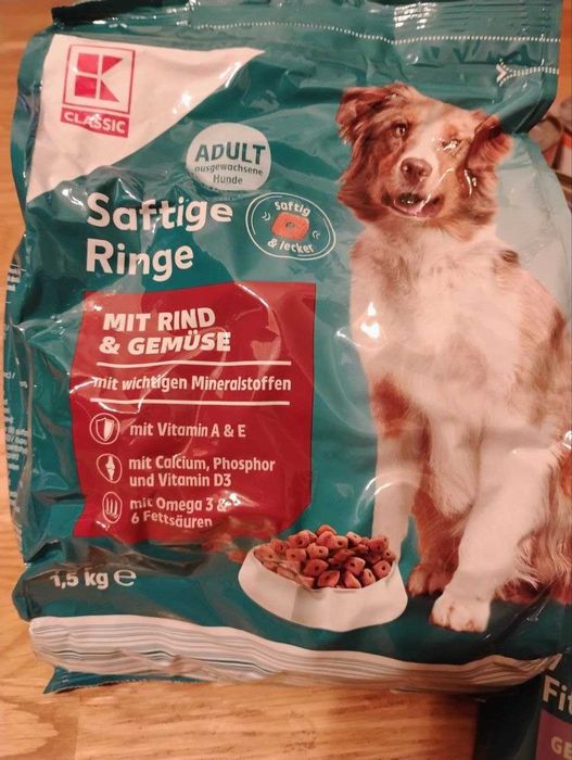 Висок клас консерви Кучешка храна от Кауфланд- Carinura 800 g, 6 броя.