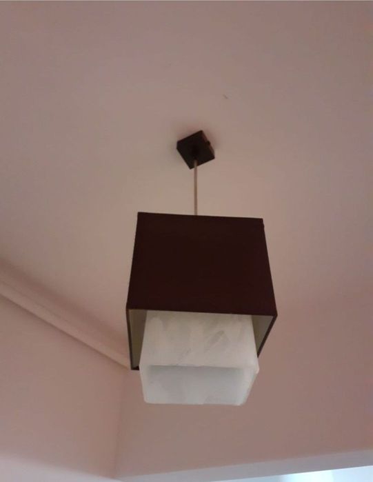 Corp iluminat 1 bec, lustra, suspensie, plafoniera reglabila ca nou
