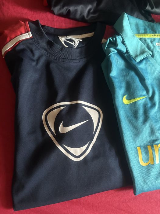 Спортни мъжки тениски Nike barcelona Adidas l-xl