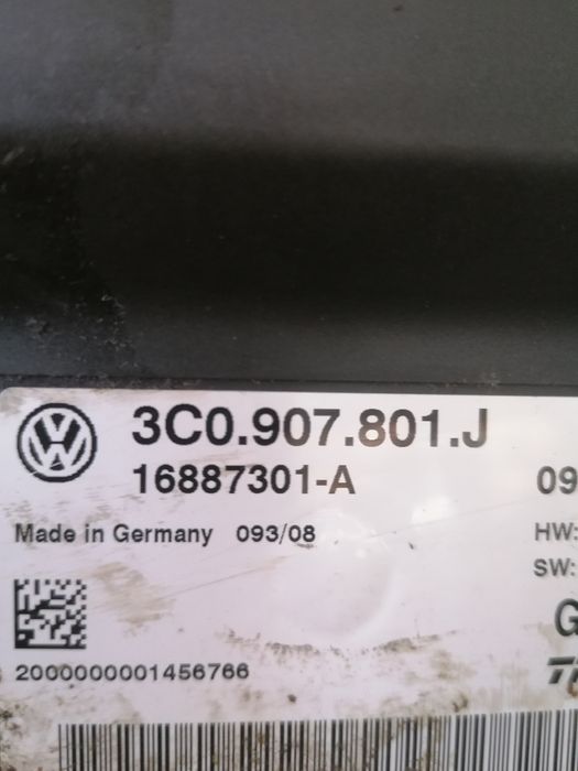 Calculator modul frana mana electrica Passat B6 3C 3C0 907 801 B/E/J