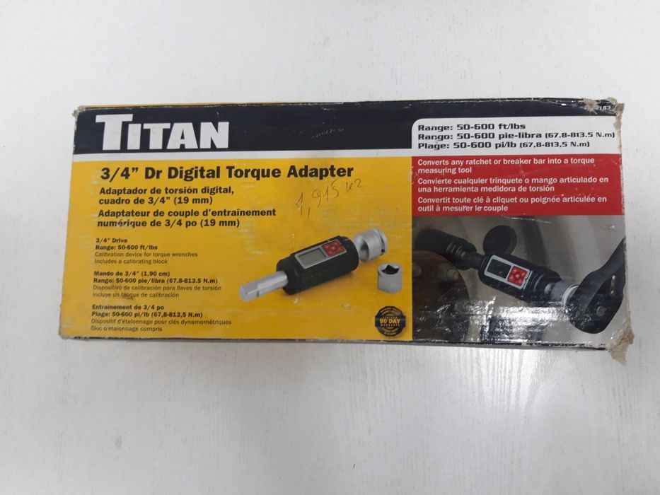 Динамометрический адаптер 19мм.