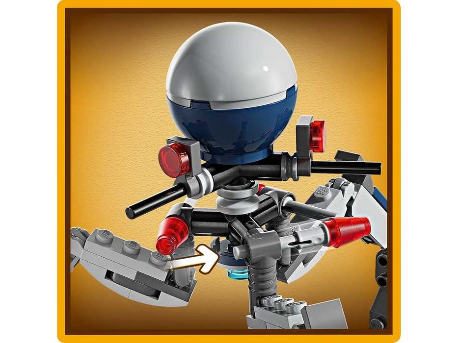 НОВИ! LEGO® Star Wars 75372 Клонинг щурмовак и боен дроид – боен пакет
