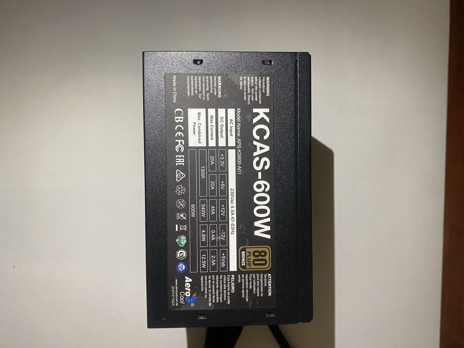 Блок питания Aerocool 600w