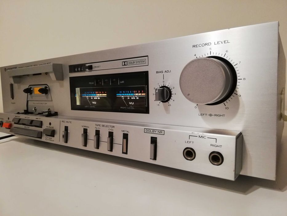 Stereo Cassette Deck KENWOOD model KX-600 - Vintage/Japan/RAR