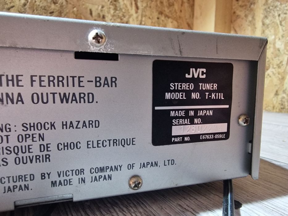 Amplituner JVC T-K11L made in JAPAN