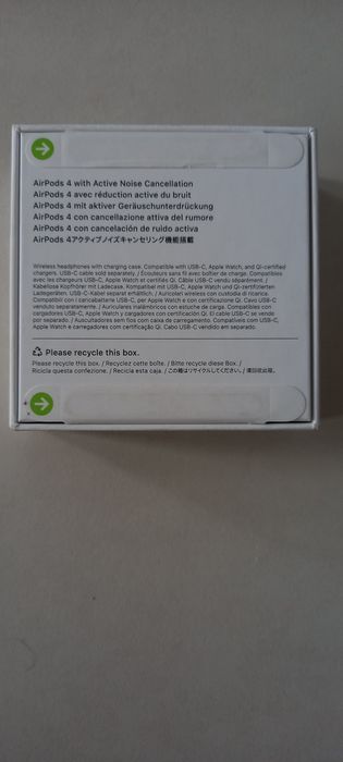 Căști Apple Airpods 4,Active Noise Cancellation